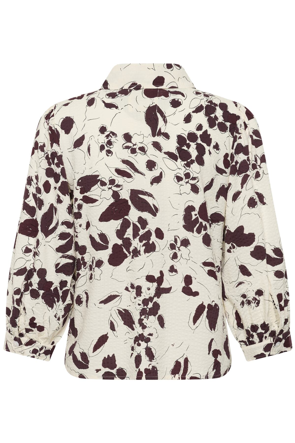 Part Two naisten paitapusero AnaisPW SH, Fig Artflower Print