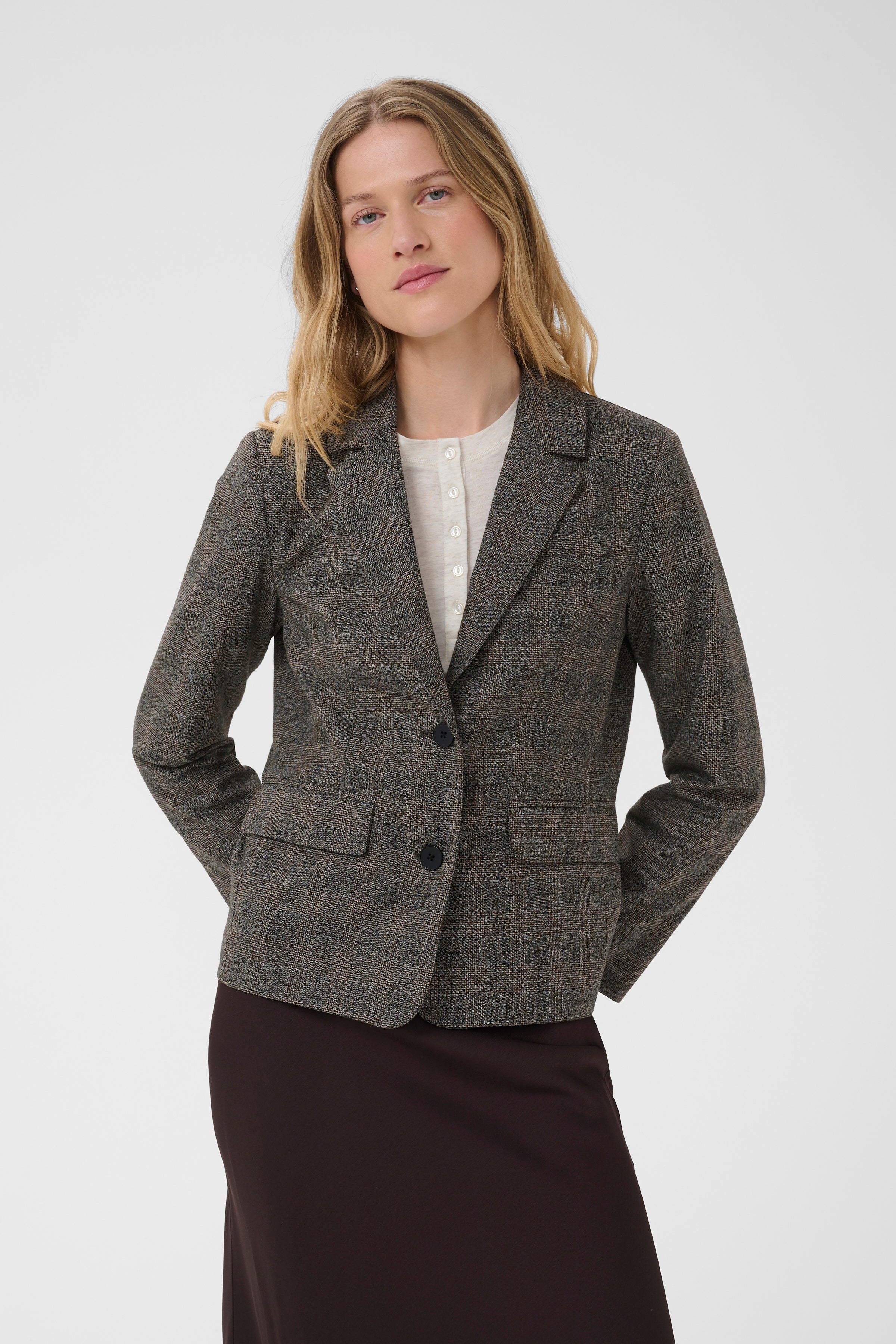 Part Two naisten bleiseri ClarrissaPW, Black Check