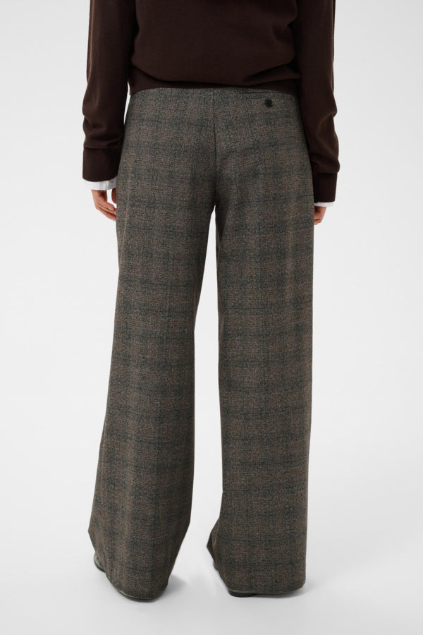 Part Two naisten housut NinnesPW, Black Check