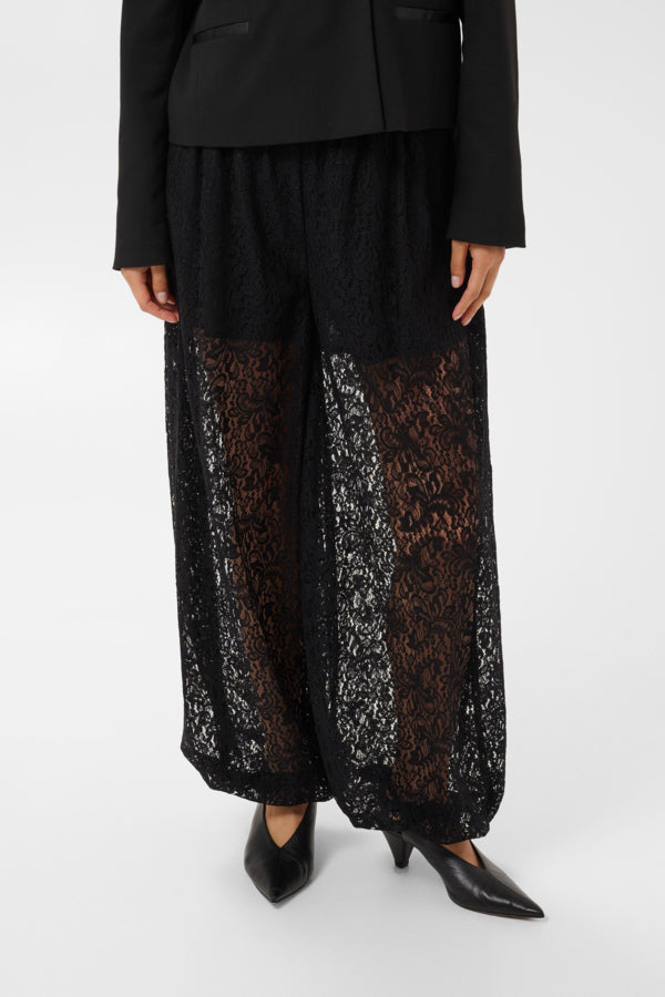 Part Two naisten housut DechenPW Pants, musta