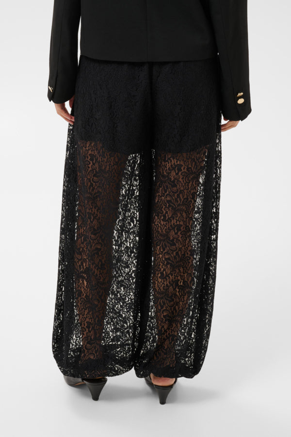 Part Two naisten housut DechenPW Pants, musta