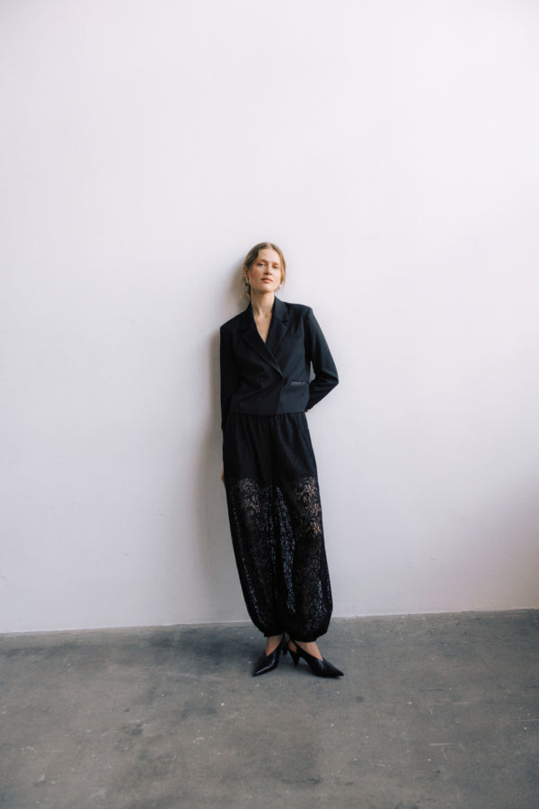 Part Two naisten housut DechenPW Pants, musta