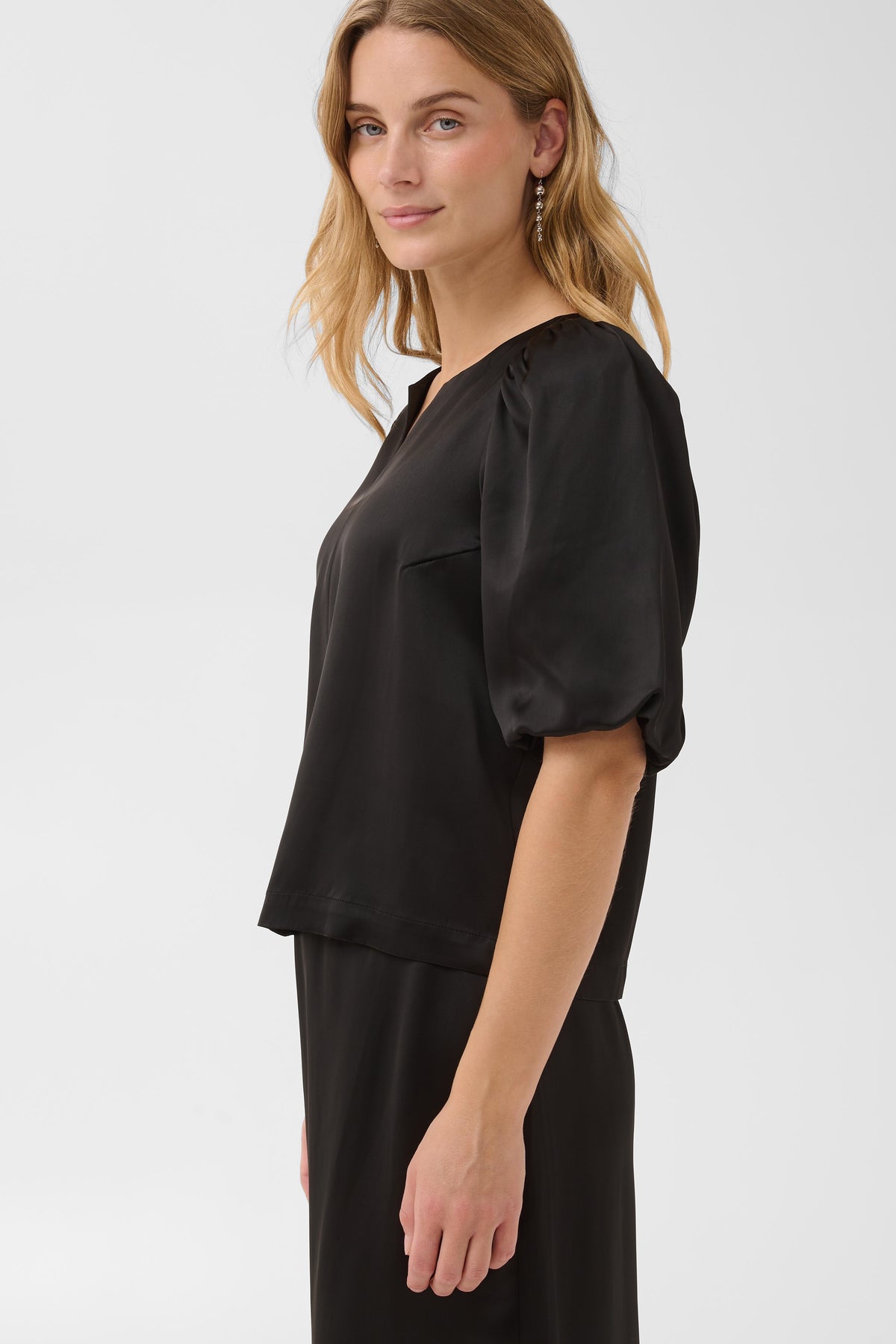 Part Two naisten pusero DunjaPW Blouse, musta