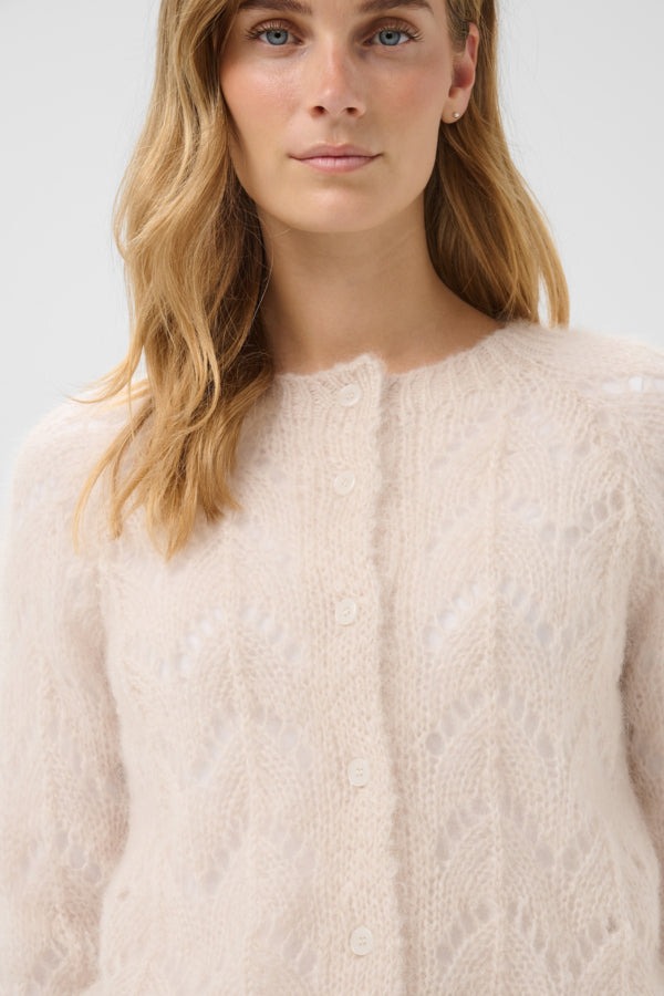 Part Two naisten neuletakki DinahPW Cardigan, Whitecap Gray