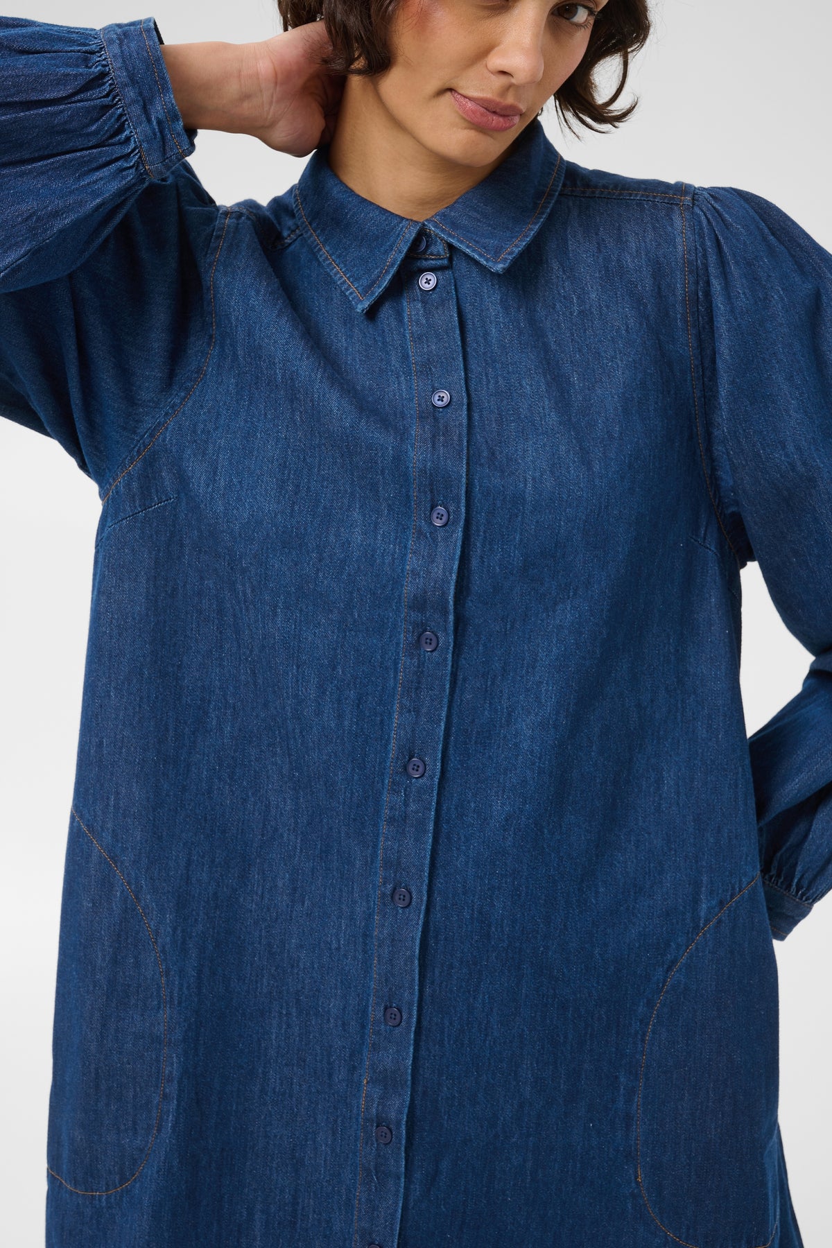 Part Two naisten paitamekko EleinanPW, Medium Dark Blue Den
