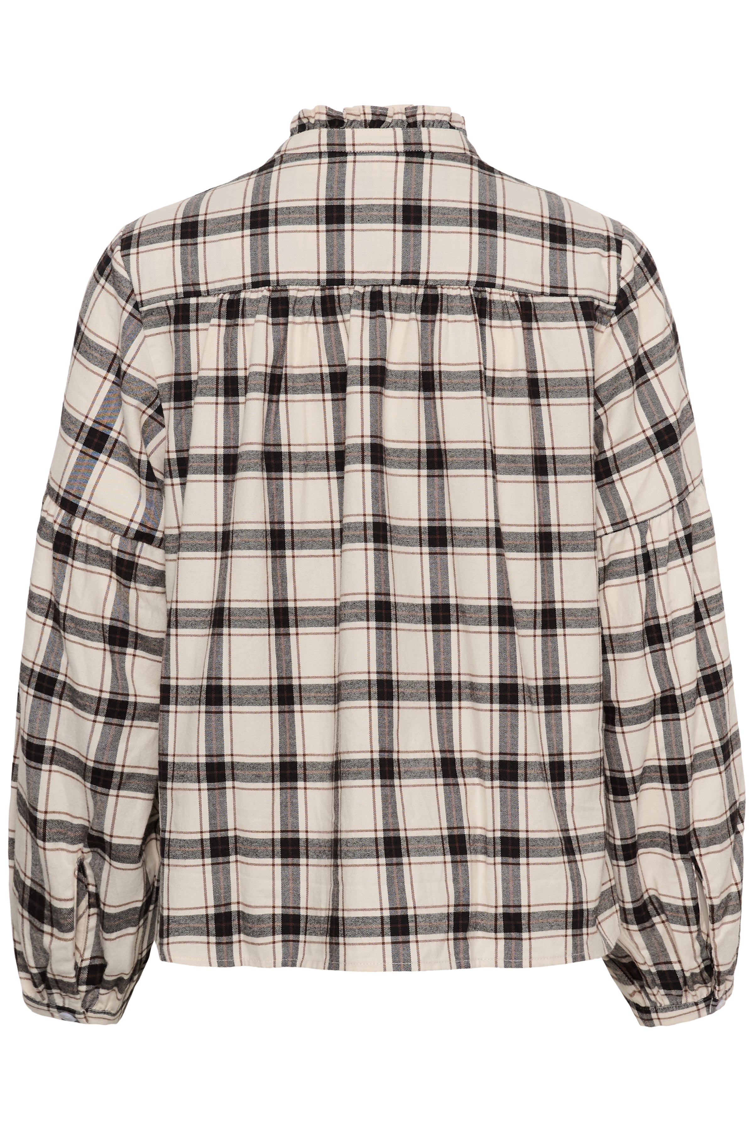 Part Two naisten paitapusero SamillaPW, Dark Navy/Mole Check