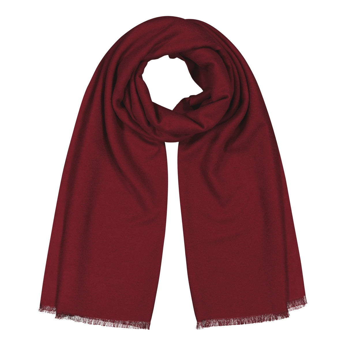 Klement Bess Huivi, viininpunainen