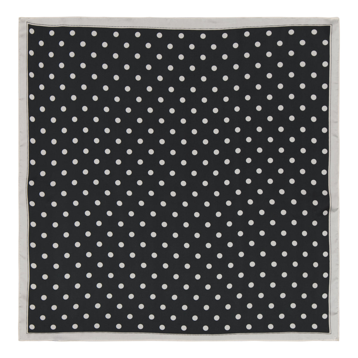 Klement 70 x70 Linnea Huivi, musta kuosi