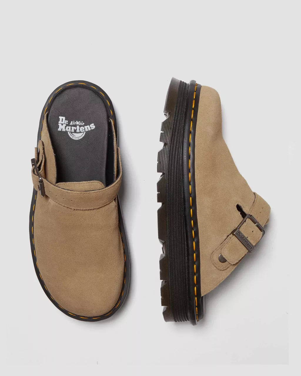 Dr. Martens naisten kengät Zebzag Mule Savannah Tan, Vaalea beige