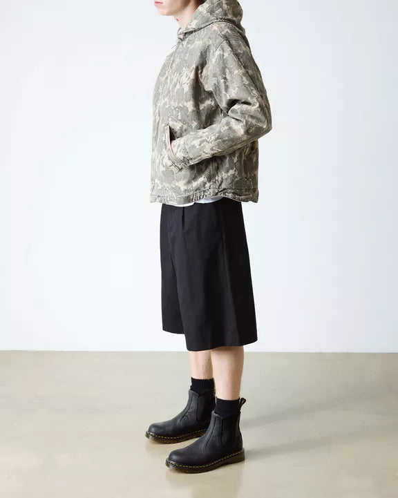 Dr. Martens miesten kengät, 2976 Warm Lined Grizzly Leather Chelsea nilkkurit, Musta