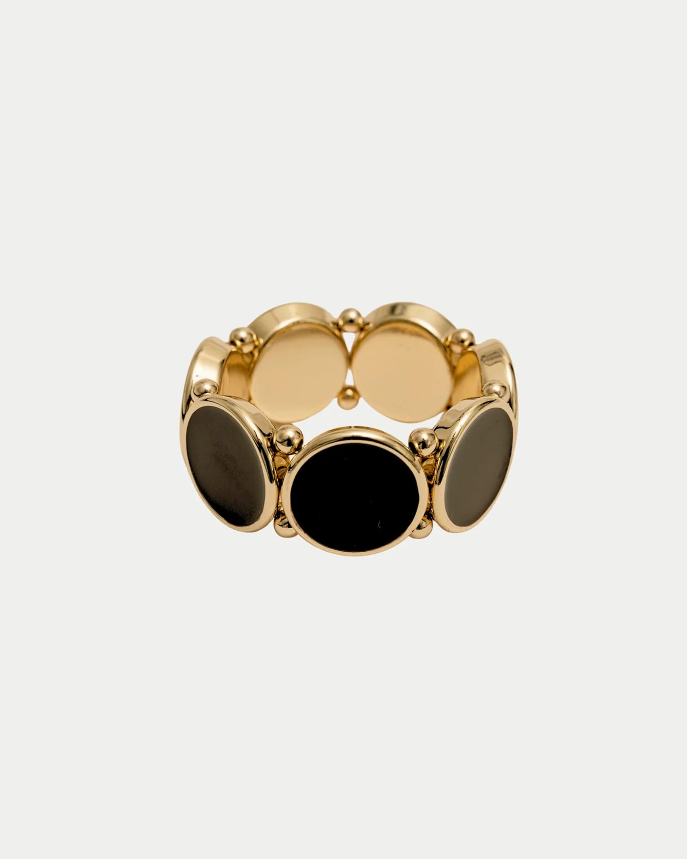 Bow 19  rannekoru Ava Elastic Bracelet, musta