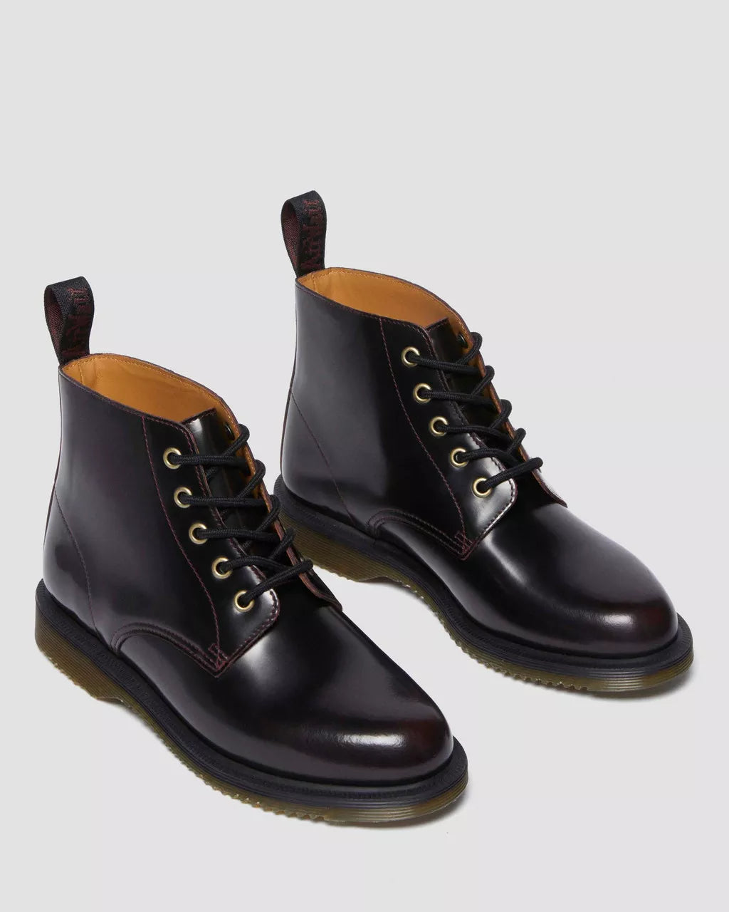 Dr. Martens naisten kengät Emmeline Cherry Red Arcadia, tumma luumunpunainen