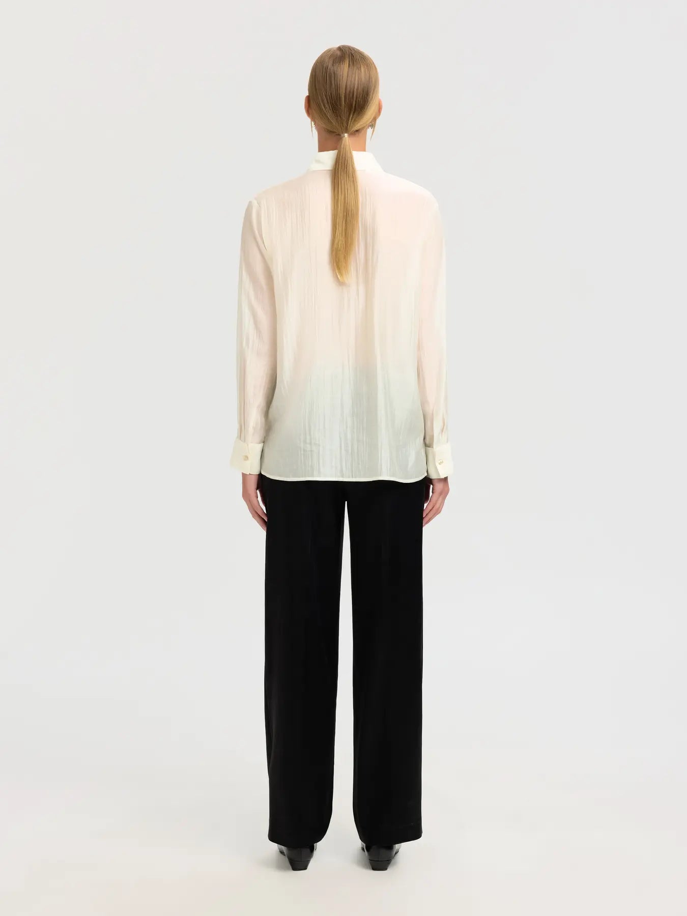 SLFIRIS RELAXED LS SHIRT B Angora