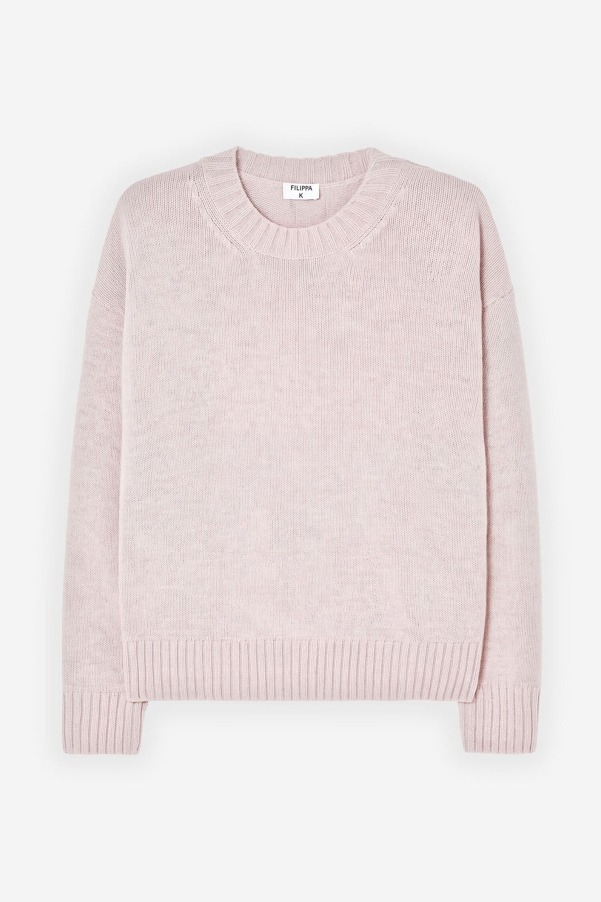 Filippa K naisten neulepusero Wool Cashmere Sweater, Soft Rose