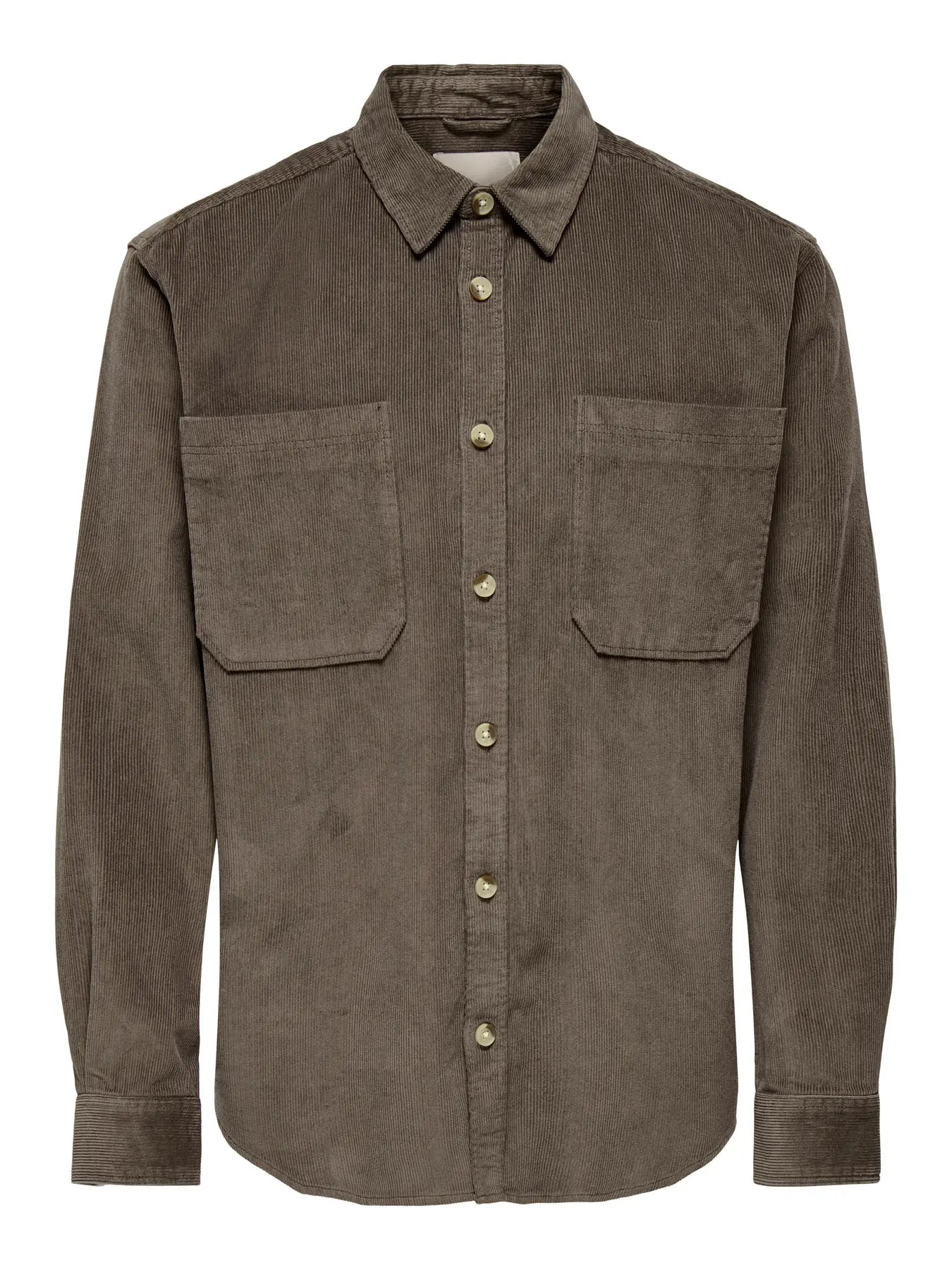 ONSALP RLX 2PKT WASHD CORD LS SHIRT NOOS Falcon