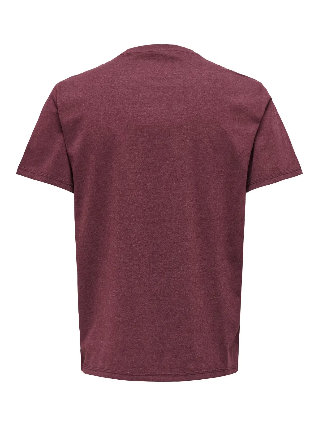 ONSMAX LIFE SS STITCH TEE NOOS Port Royale MELANGE