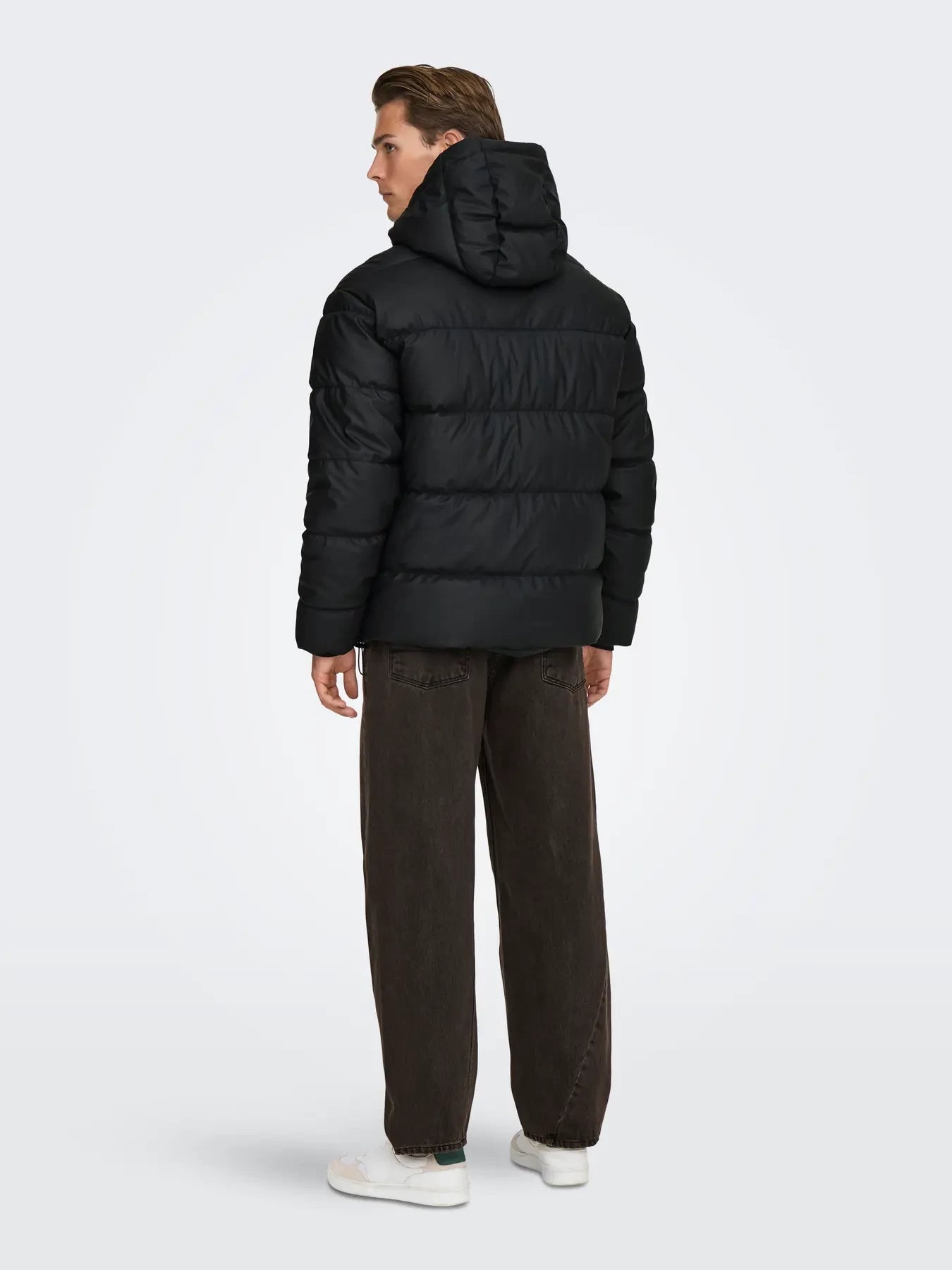 ONSMICHAEL WATER REP. PUFFER OTW Black
