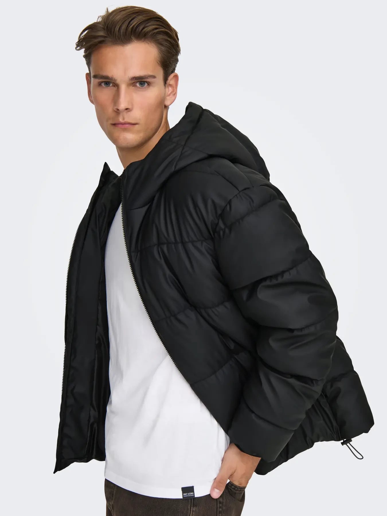 ONSMICHAEL WATER REP. PUFFER OTW Black