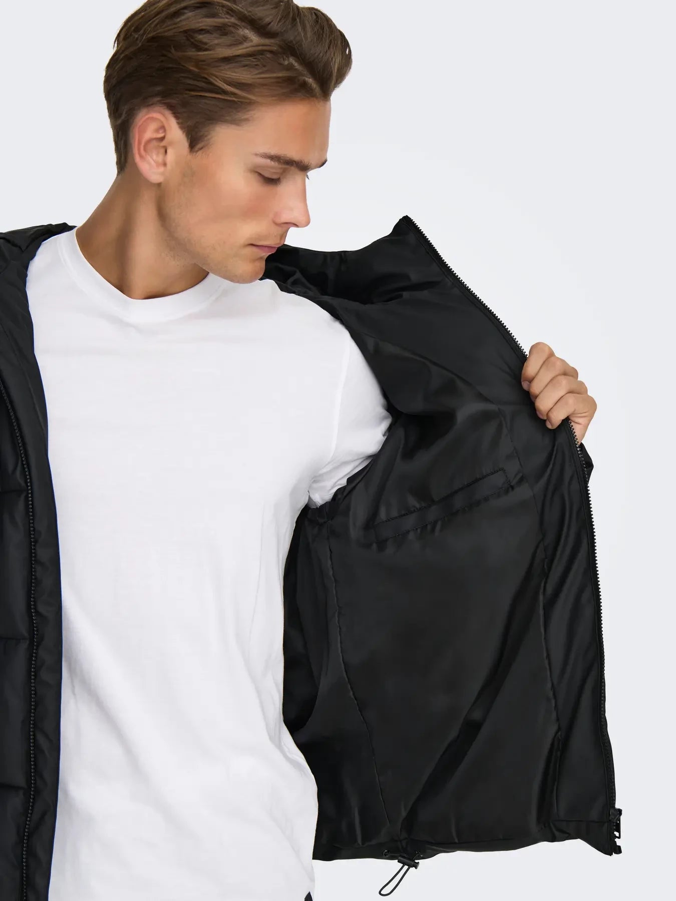 ONSMICHAEL WATER REP. PUFFER OTW Black