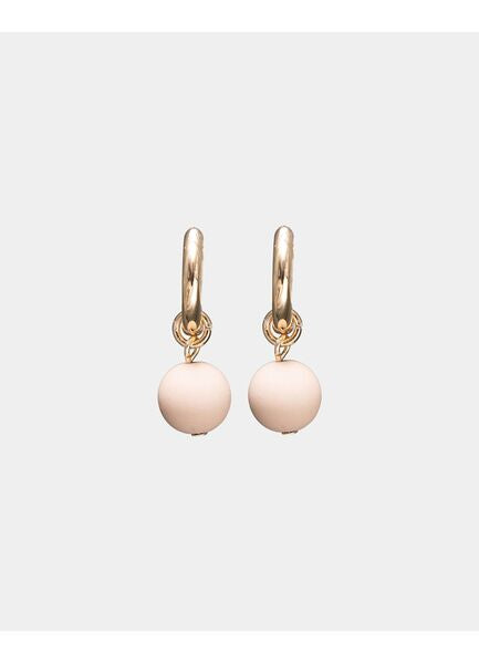 Bow 19 naisten Korvakorut Ava Earrings, vaalea beige