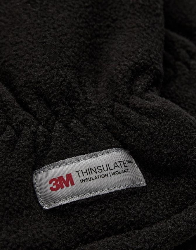 Salt miesten käsineet Warm Fleece Gloves, musta