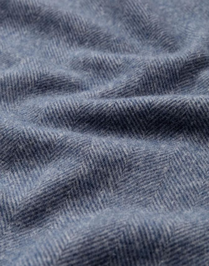 Gino Marcello miesten huivi Herringbone Scarf, keskiharmaa