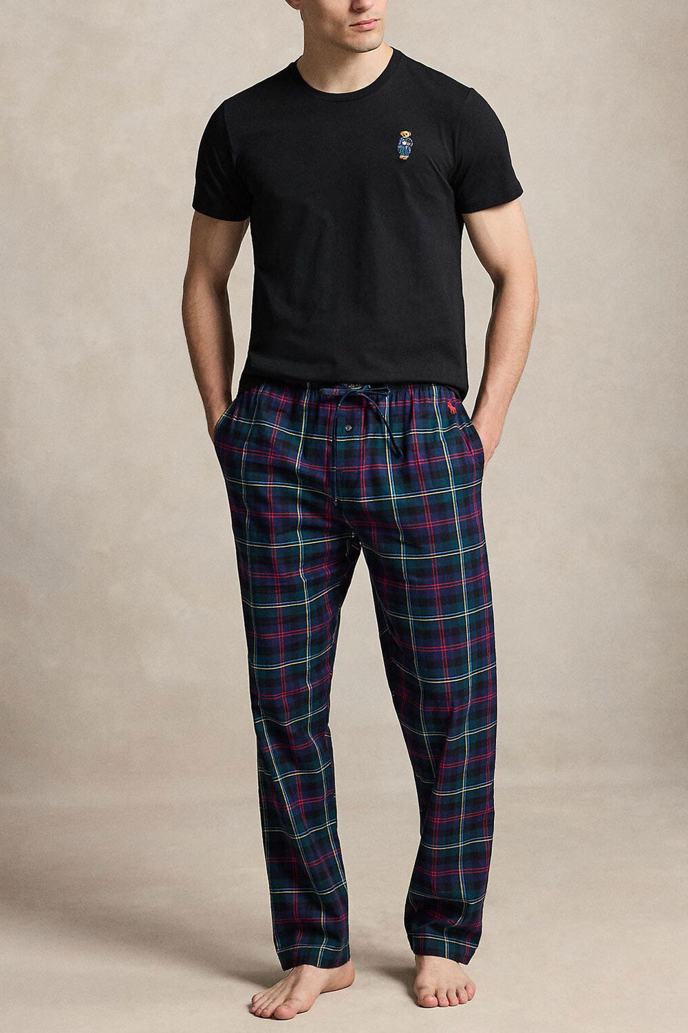 Polo Ralph Lauren miesten T-paita Polo Bear, musta