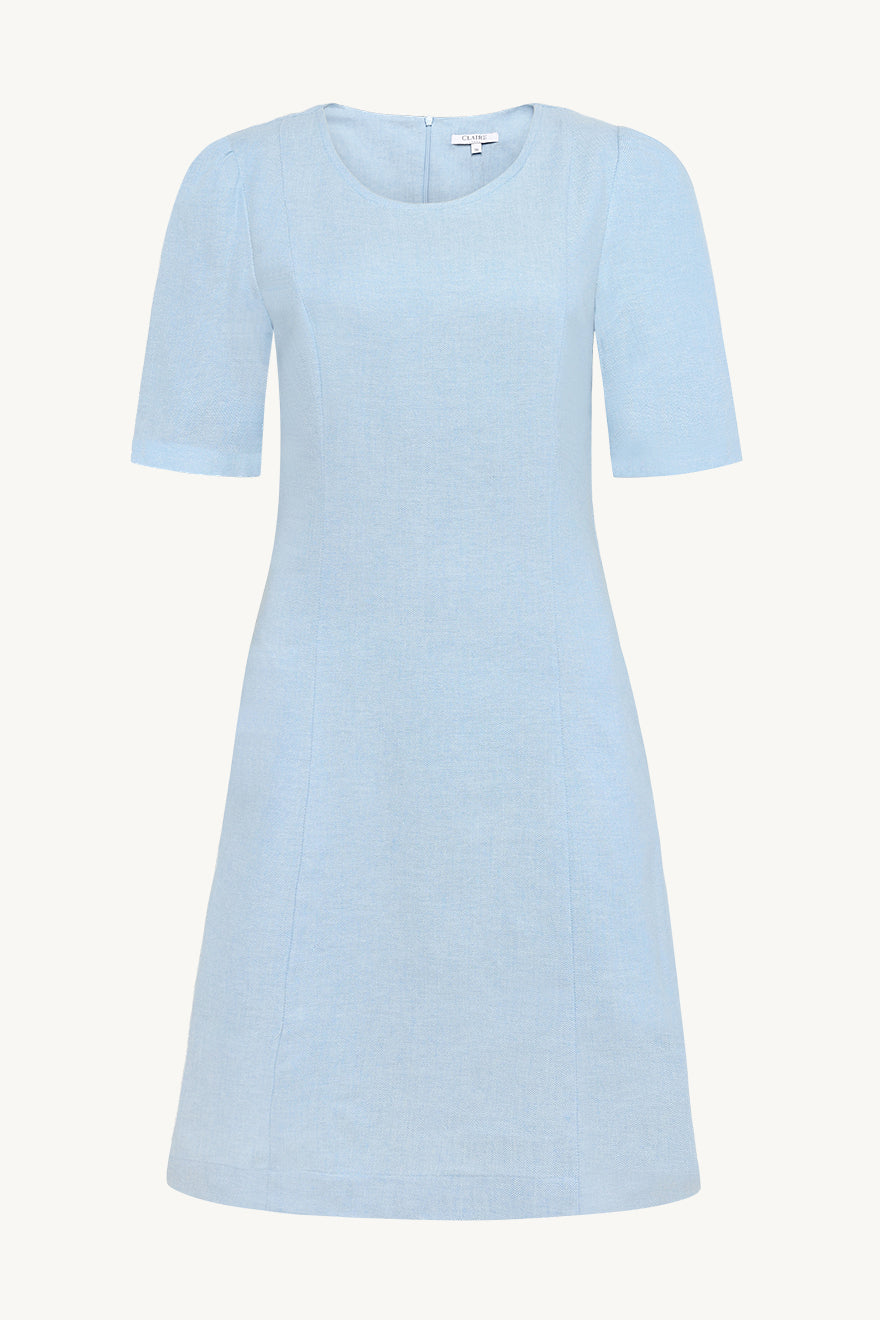 Claire mekko Dorah Dress, vaaleansininen