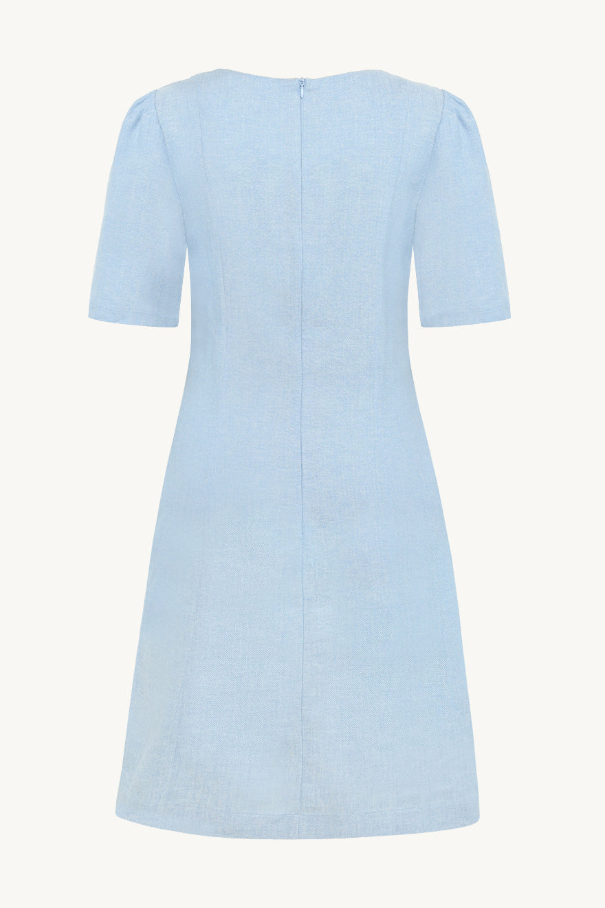 Claire mekko Dorah Dress, vaaleansininen