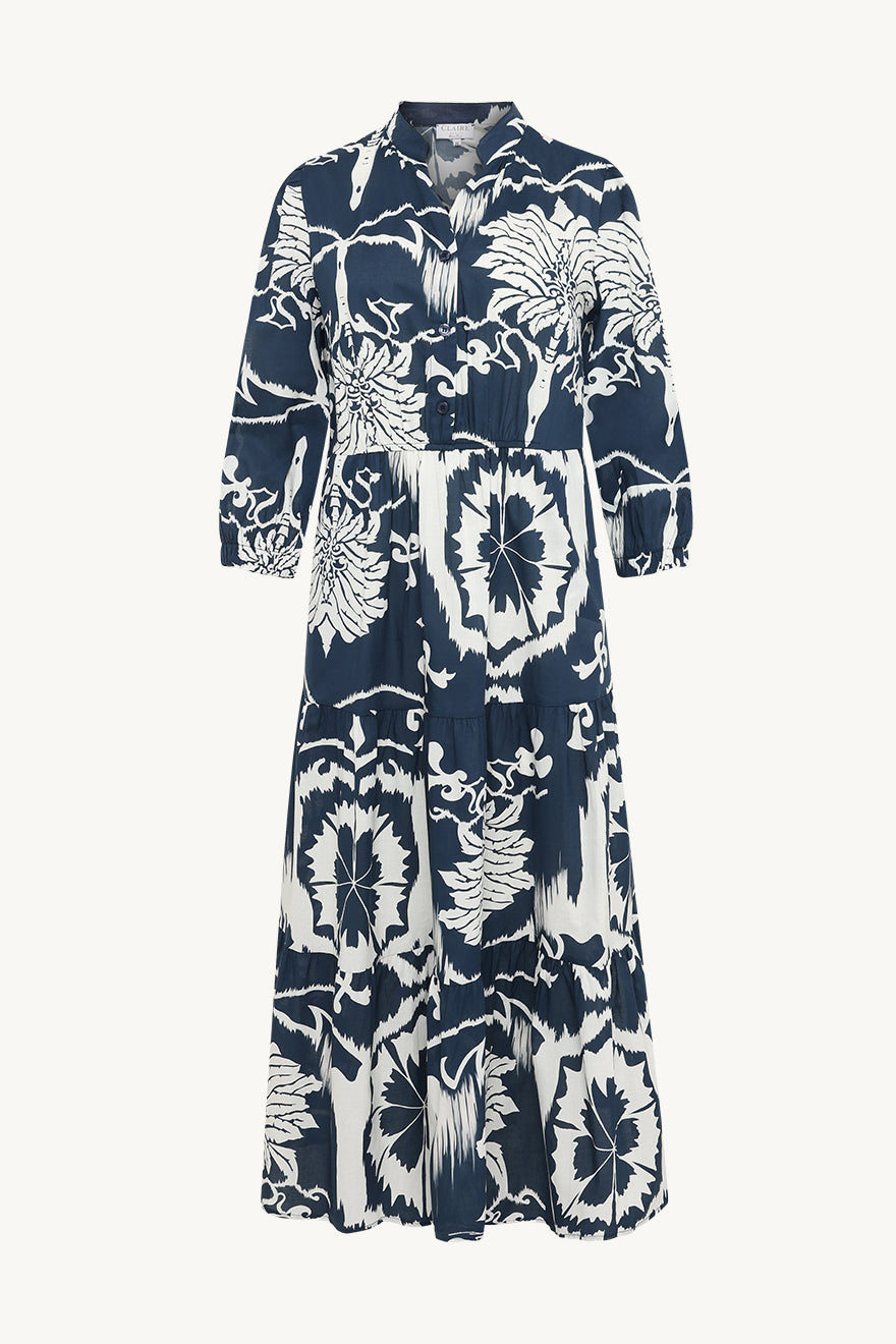 Claire mekko Kensi Dress, sininen kuosi