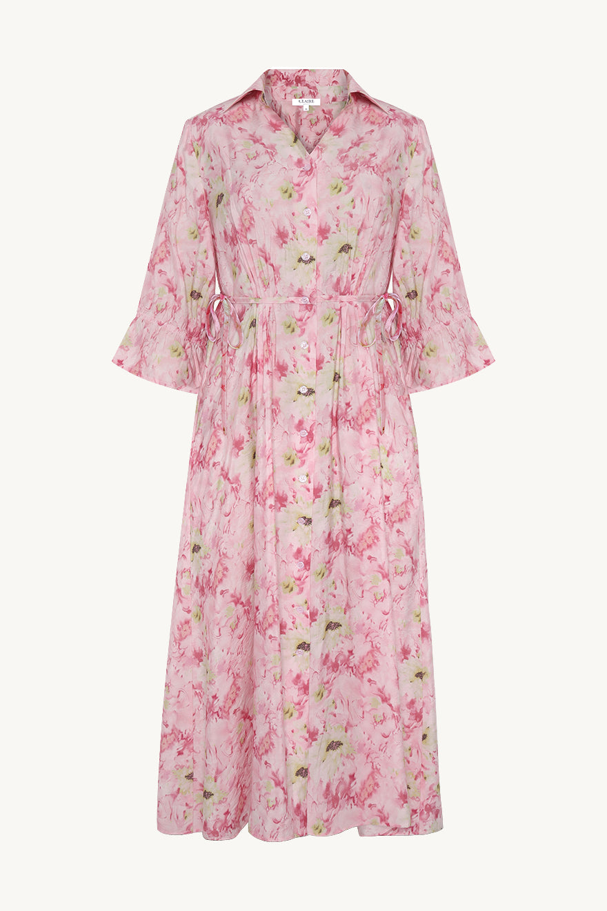 Claire mekko Kira Dress, vaaleanpunainen kuosi