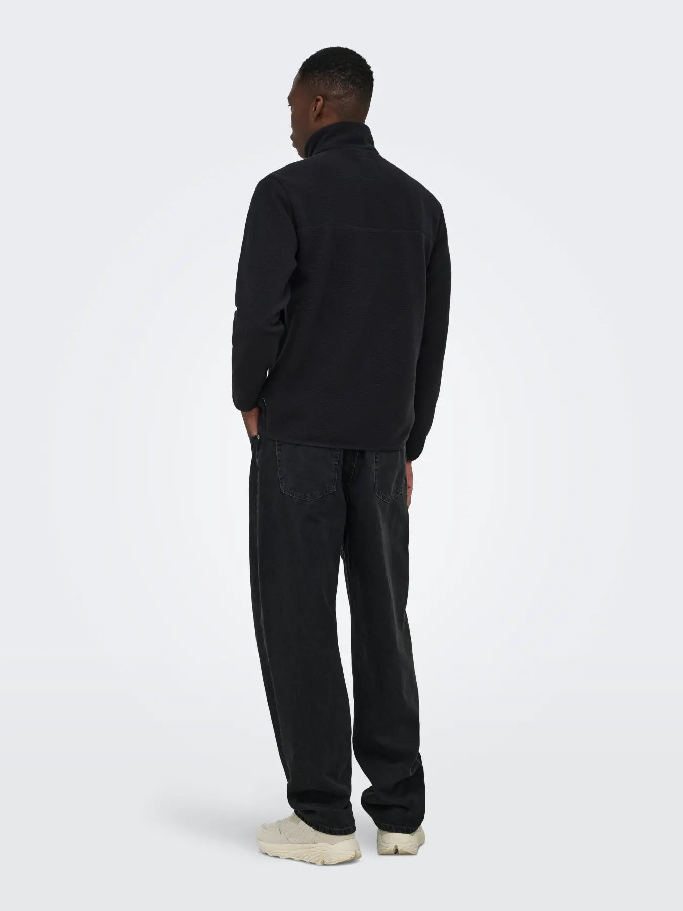 Only and Sons miesten fleece Jason, musta