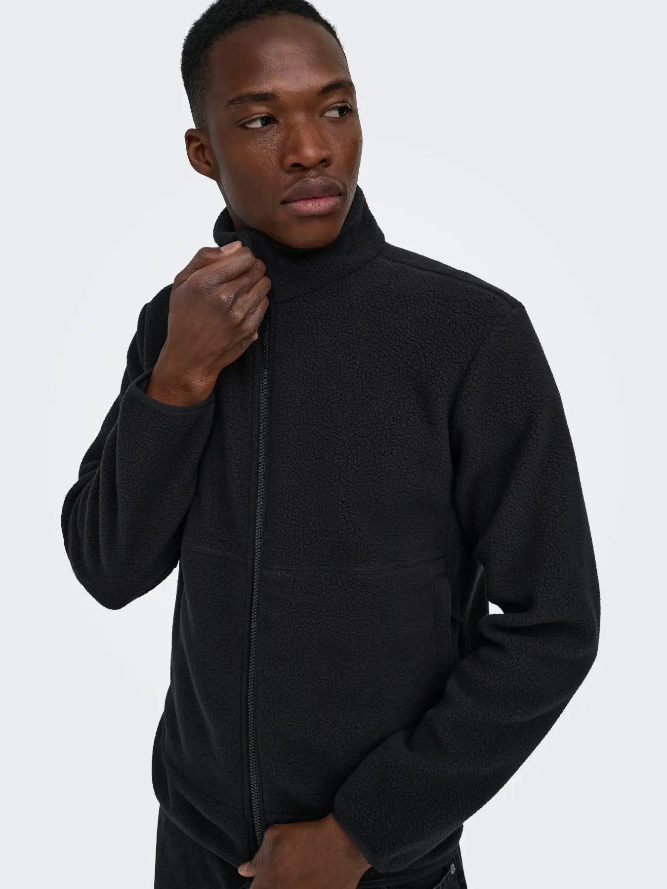 Only and Sons miesten fleece Jason, musta