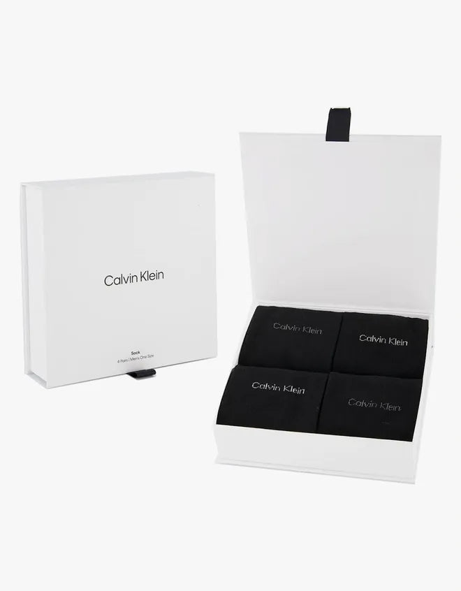 Calvin Klein Men miesten sukat 4P Giftbox Classic, musta