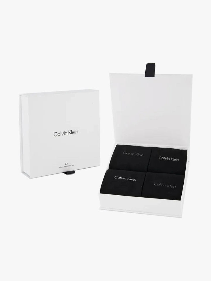 Calvin Klein Men miesten sukat 4P Giftbox Classic, musta