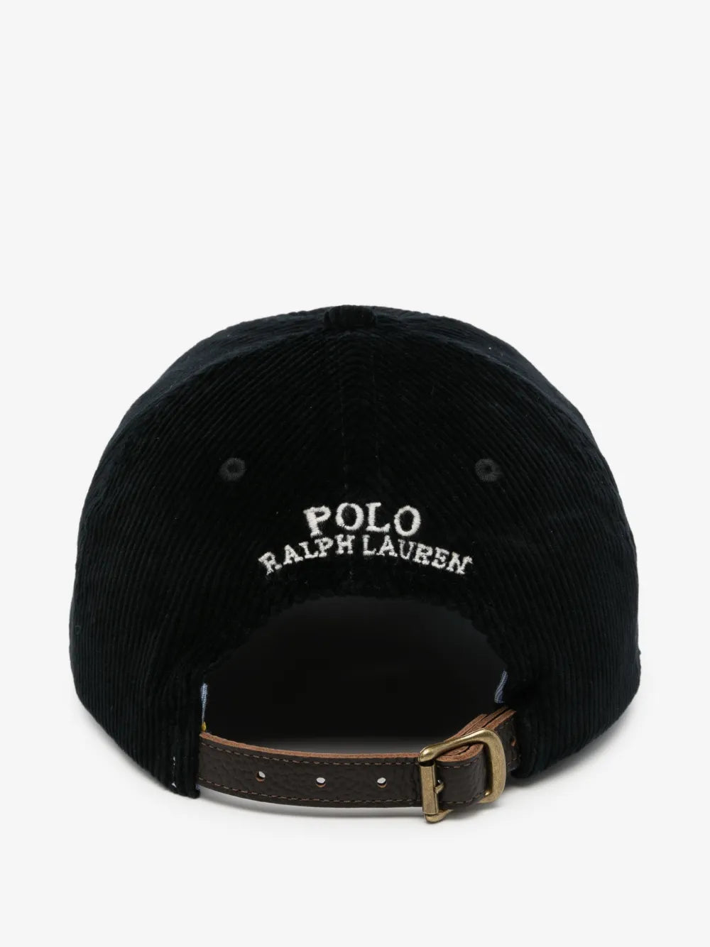 Polo Ralph Lauren naisten lippis Corduroy Ball Cap, musta