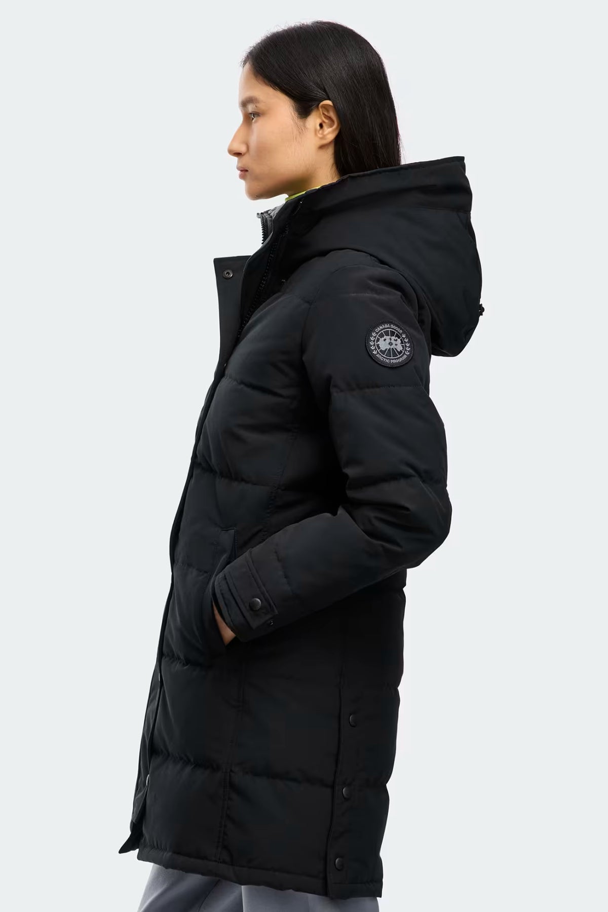 Canada Goose naisten takki Shelburne Parka-CR Black Label, musta