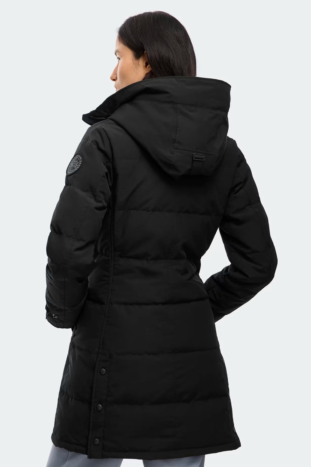 Canada Goose naisten takki Shelburne Parka-CR Black Label, musta