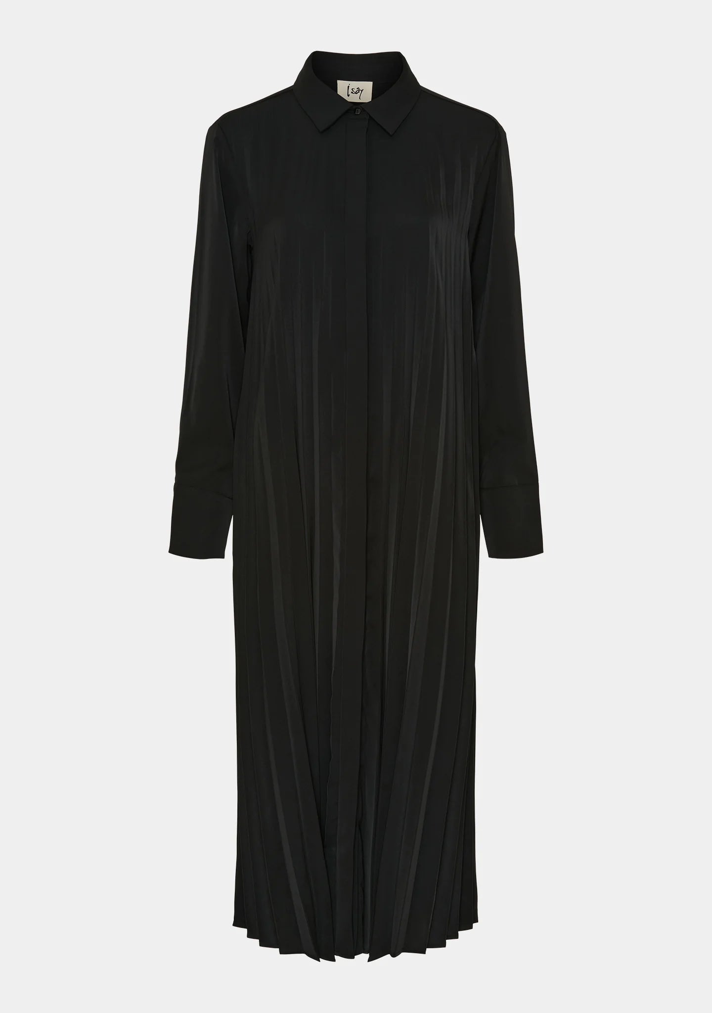 FRIDA PLEAT DRESS MUSTA
