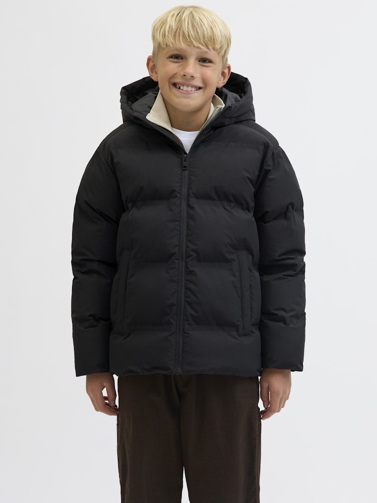 JJESOHO PUFFER HOOD JNR MUSTA