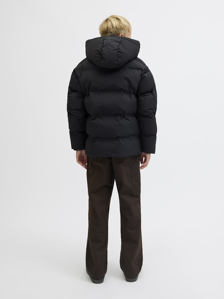 JJESOHO PUFFER HOOD JNR MUSTA