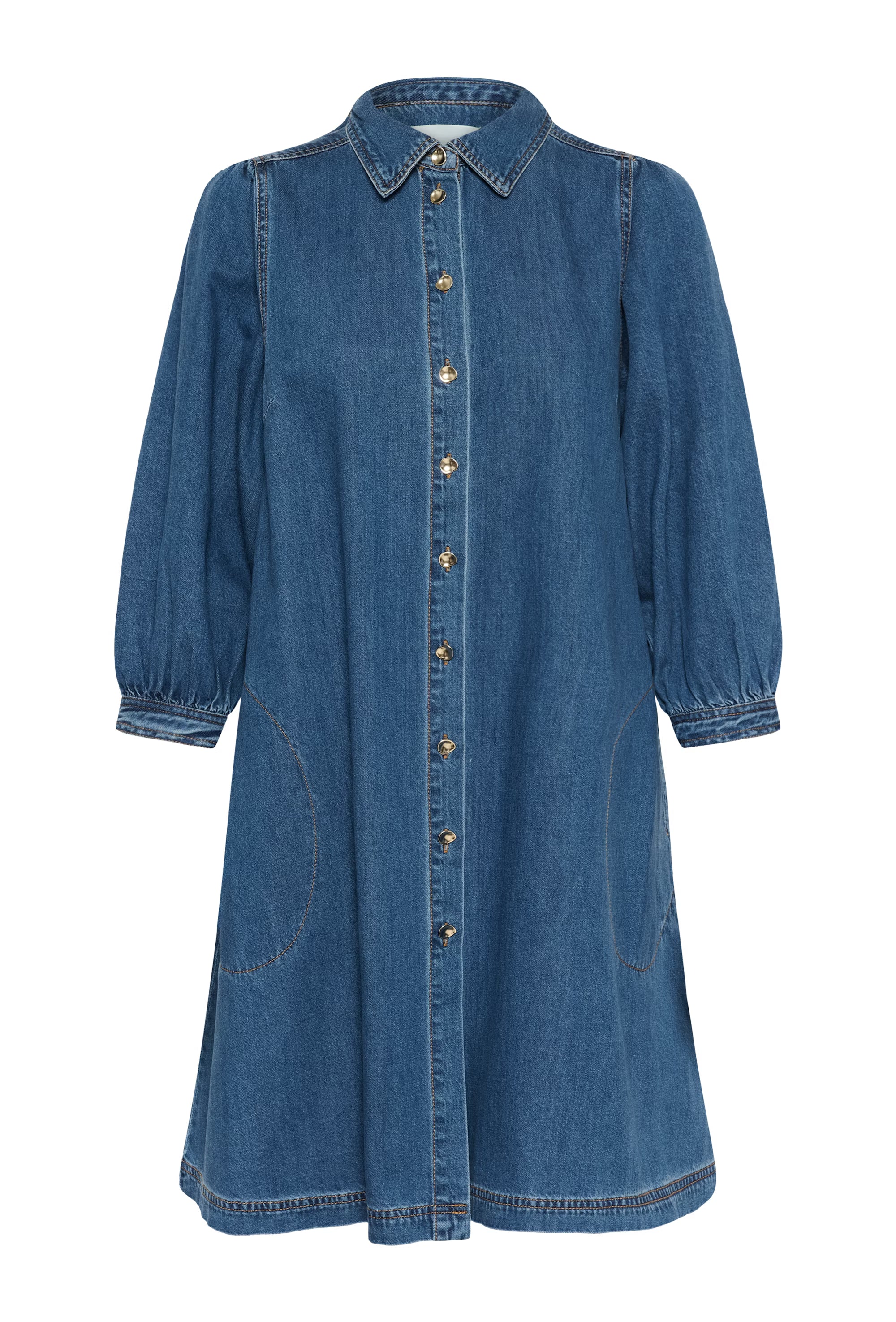 Part Two mekko EleinarPW, Medium Blue Denim