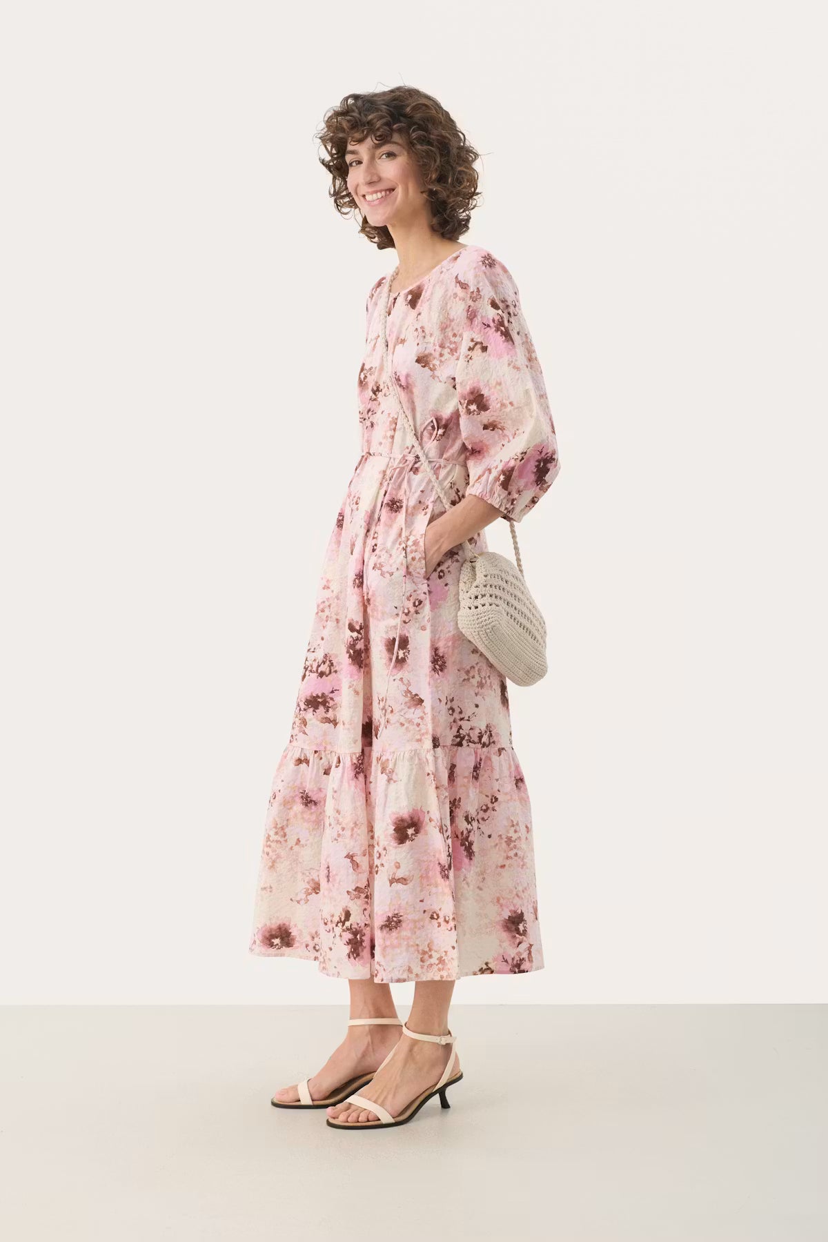 Part Two mekko Reidun, Pink Nectar Scattered Flower