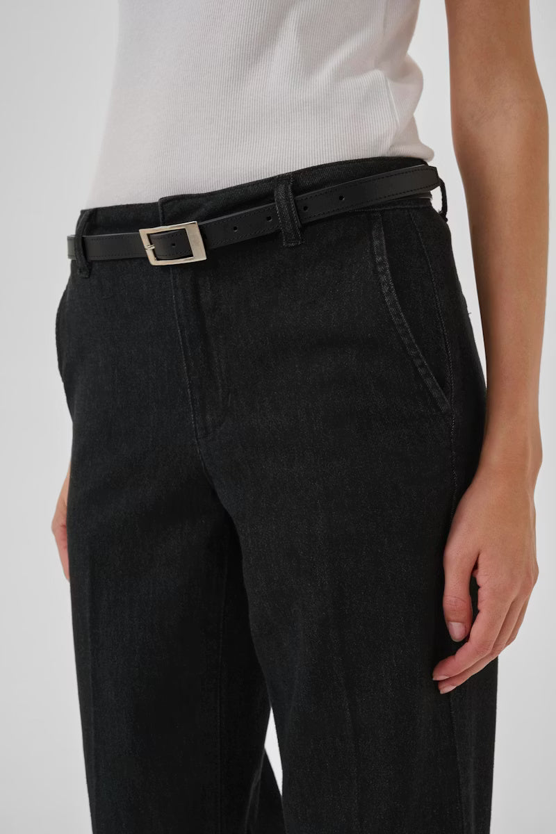 My Essential Wardrobe naisten farkut 30 The Lara 115 Pant, musta