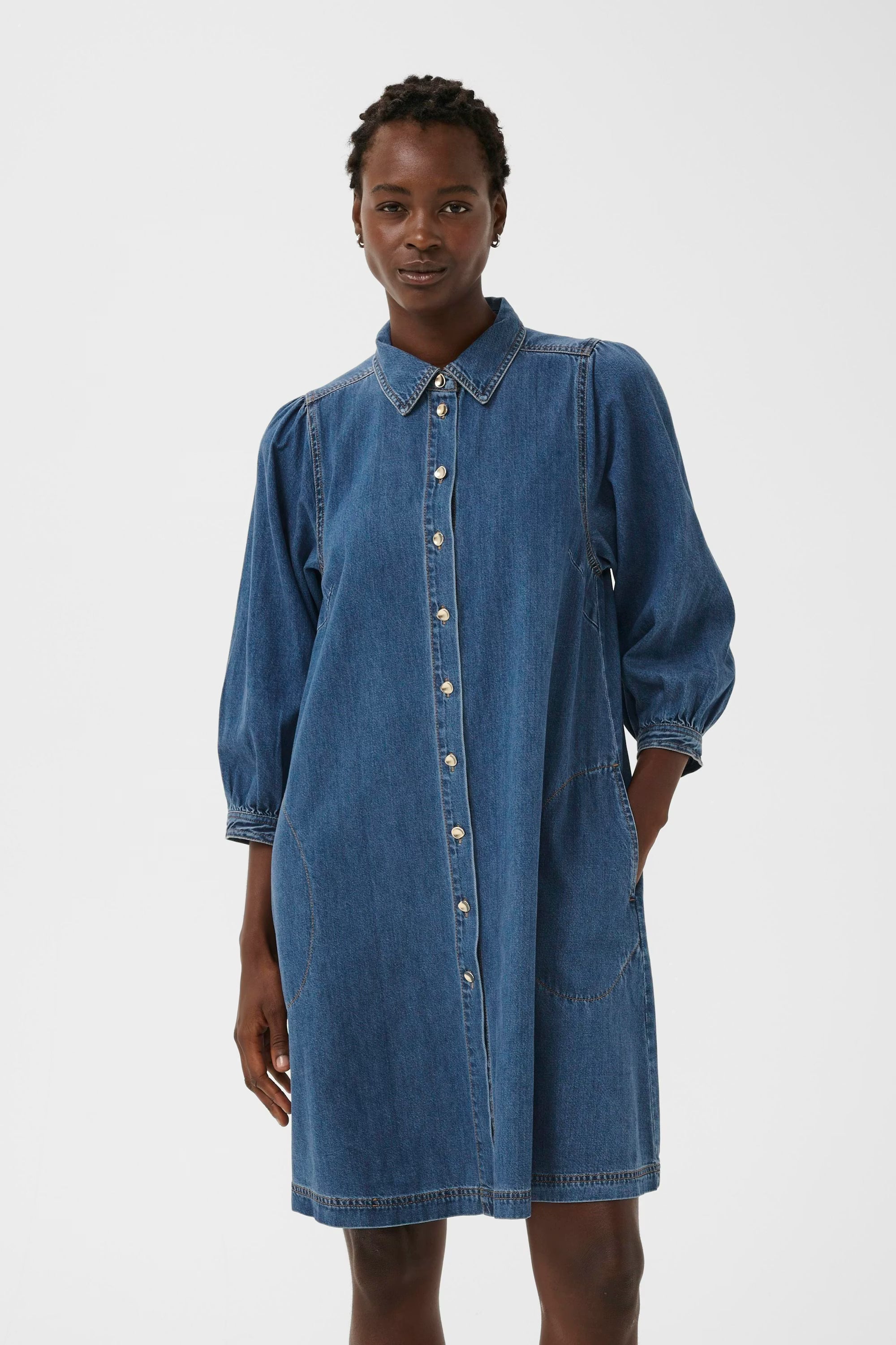 Part Two mekko EleinarPW, Medium Blue Denim