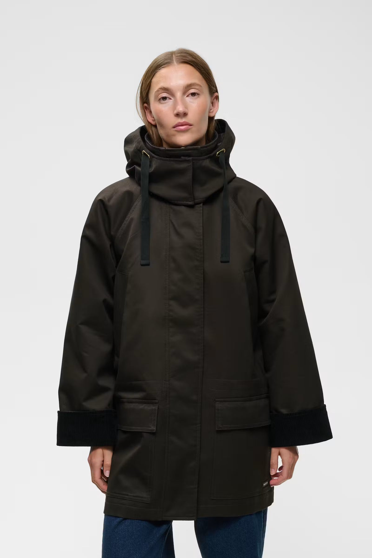 InWear naisten parkatakki HunteryIW, Chocolate Brown