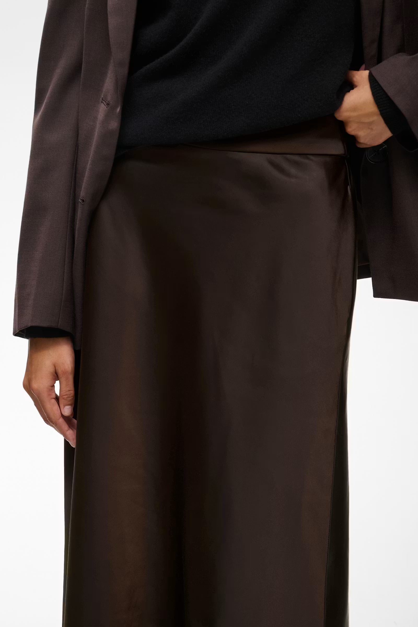 InWear naisten hame ZilkyIW, Chocolate Brown