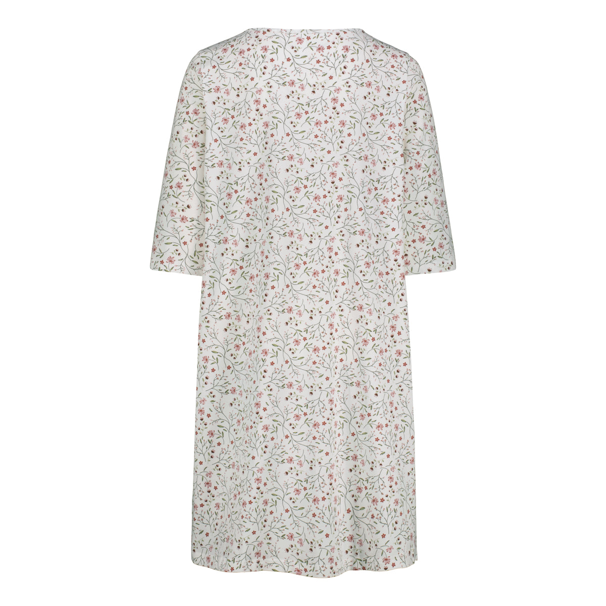 Klement naisten yöpaita Nizza Yöpaita, valkopohjainen kuosi