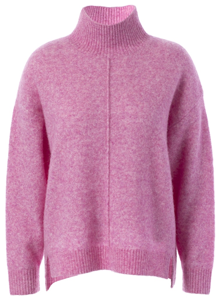 Krista polo sweater VAALEANPUNAINEN