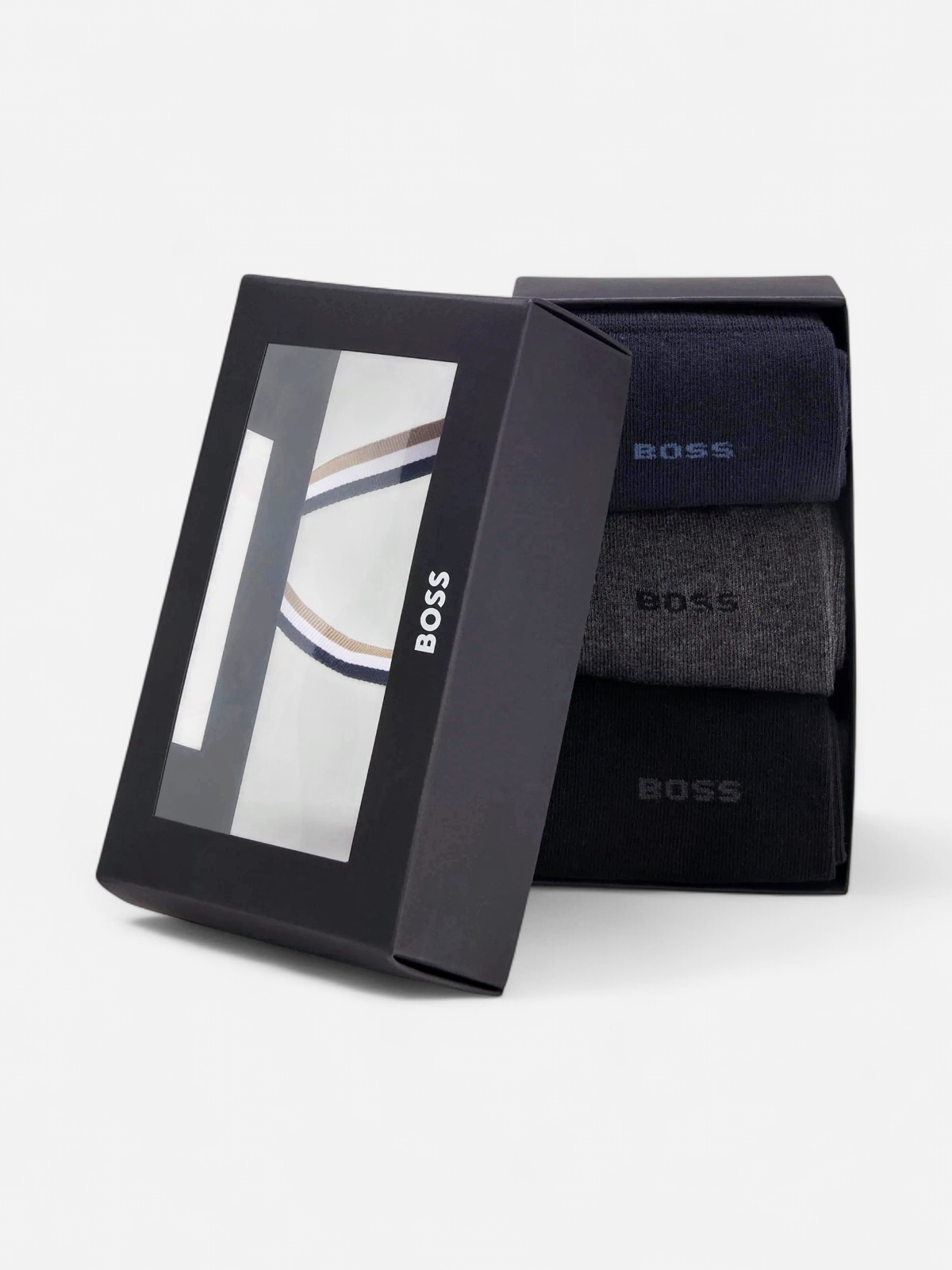Hugo Boss miesten sukat 3P RS GIFSET UNI, musta - Kekäle.fi